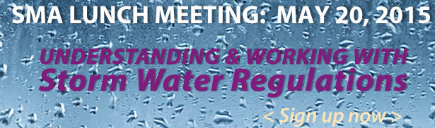 SMA storm water regulations meeting May 20