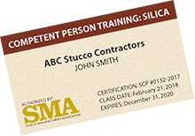 competent person testing for OSHA silica compliance